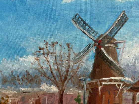 The windmill in Dalen