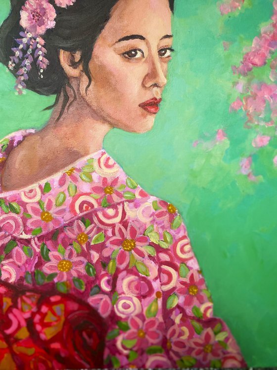 Sakura  -  Japanese portrait