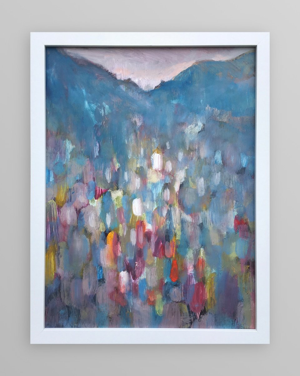 Against The Darkness By Guy Pickford, 13 X 17, Artwork For Sale On Artfinder