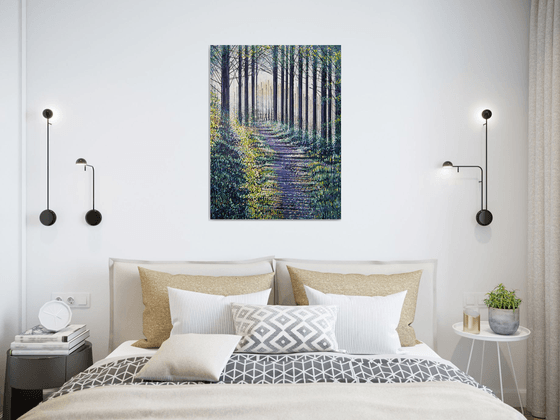 Late Autumn Forest Path