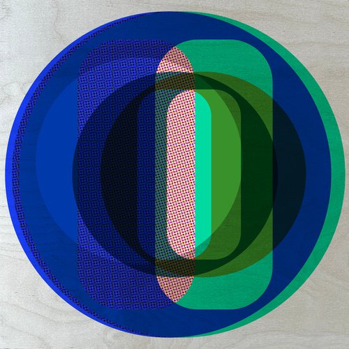 Orbit No:1 - Plywood by Leigh Bagley