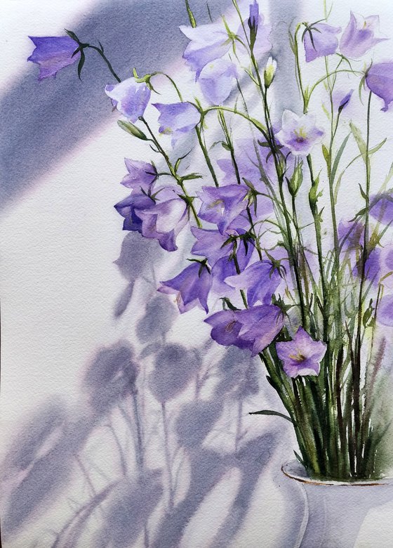 Bouquet of Field Bells and Dancing Shadows