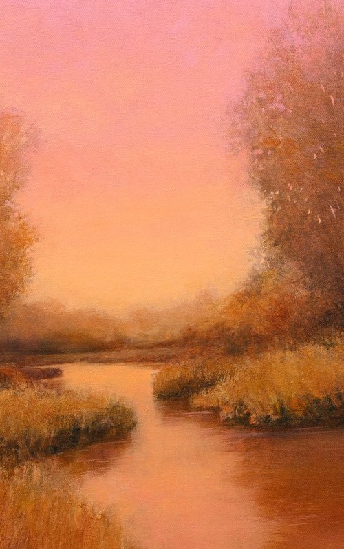 Evening Glow 260112 by Don Bishop