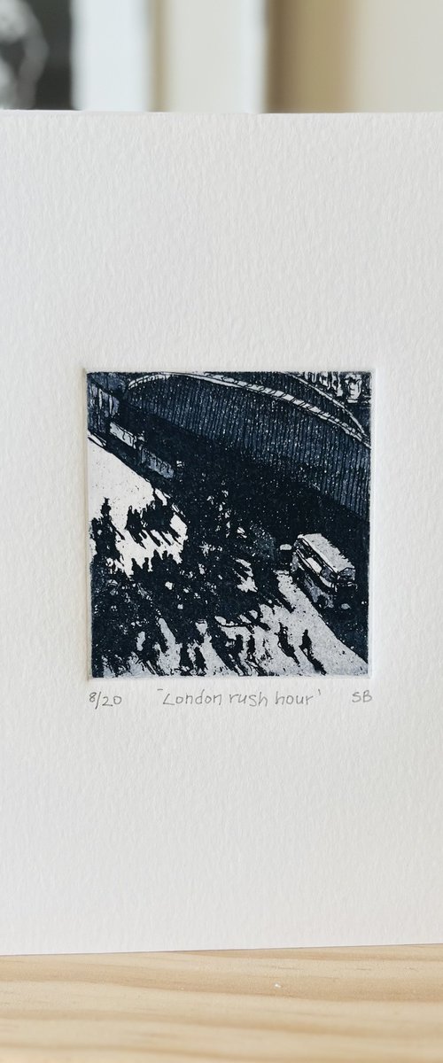 London rush hour. by Stephen Brook