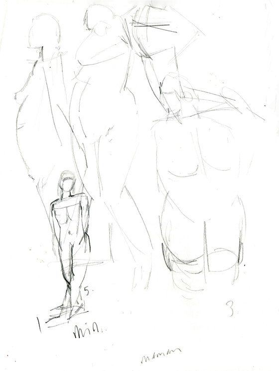 Study 02; Life Drawing