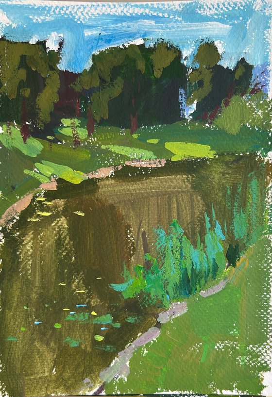 lake in Lviv