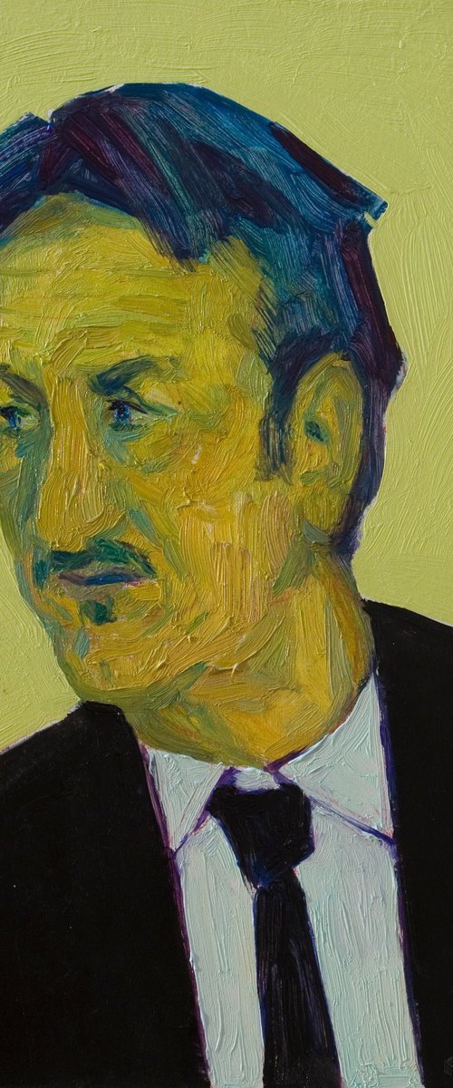 pop green Sean Penn by Olivier Payeur