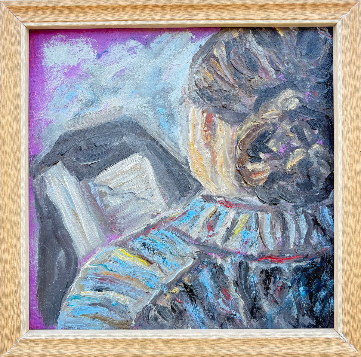 Reading Woman By Katia Ricci, 9 X 9, Artwork For Sale On Artfinder