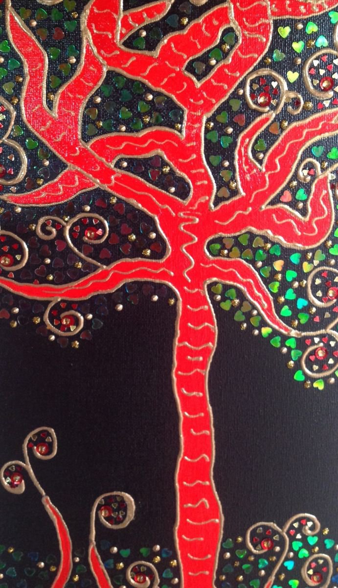 The Red And Gold Tree by Julie Stevenson