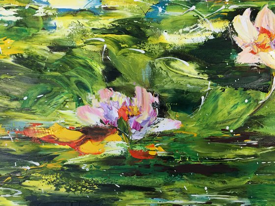 Pond with Water Lilies