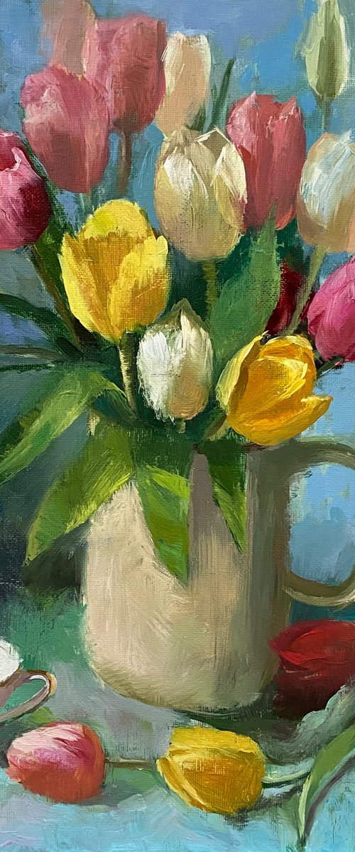 Tulip Bouquet by Ling Strube
