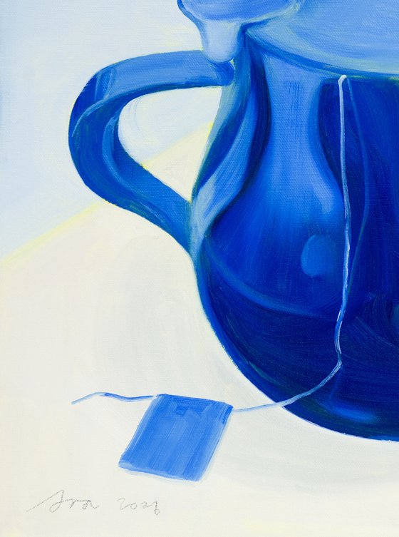 Two Teapots and a Saucer