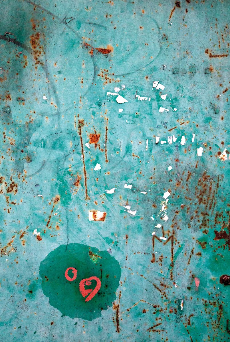 Abstract Photograph By Maciej Jabkowski, 20 X 28", Rust 2, Original Artwork