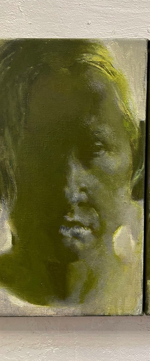 Self-portraits by Julia Skrypnyk