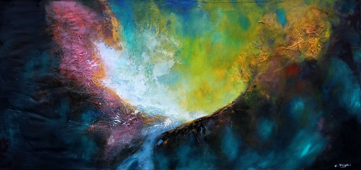 Revelation By Cecilia Frigati, 43 X 22, Artwork For Sale On Artfinder