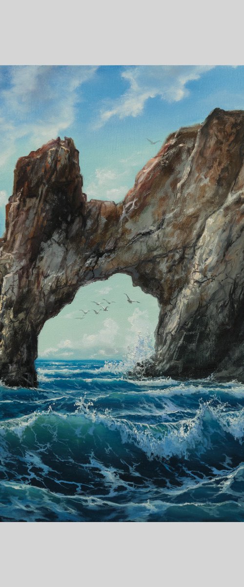 coastal rocks by Jevgenijus Litvinas