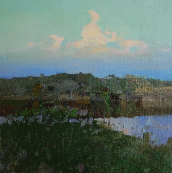 Lake 25x25cm