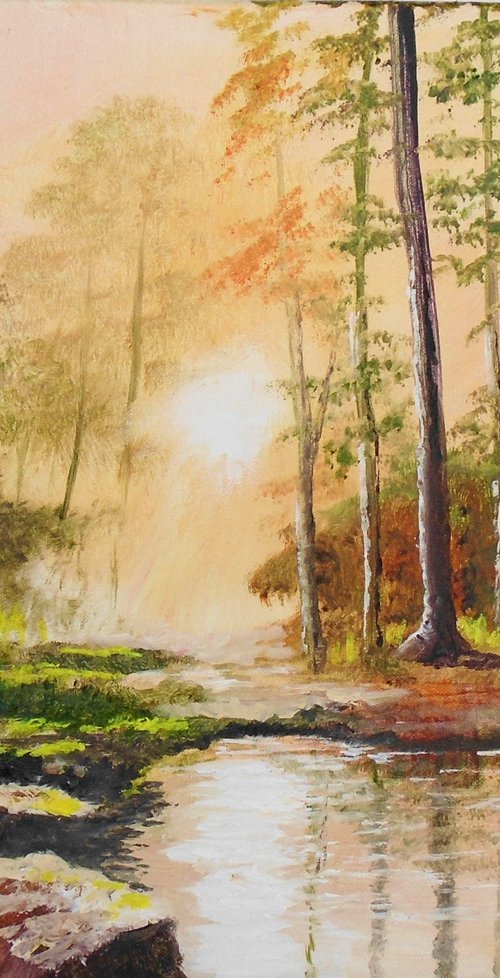 Silent Woodland by Rod Bere