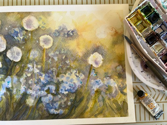 Dandelions and the Blues