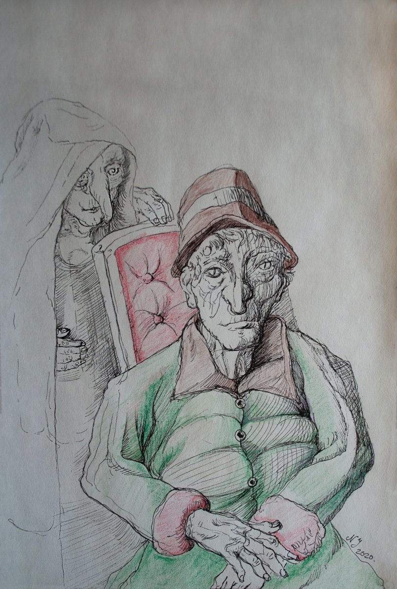 The Old Man aka Contemplation by Nikola Ivanovic
