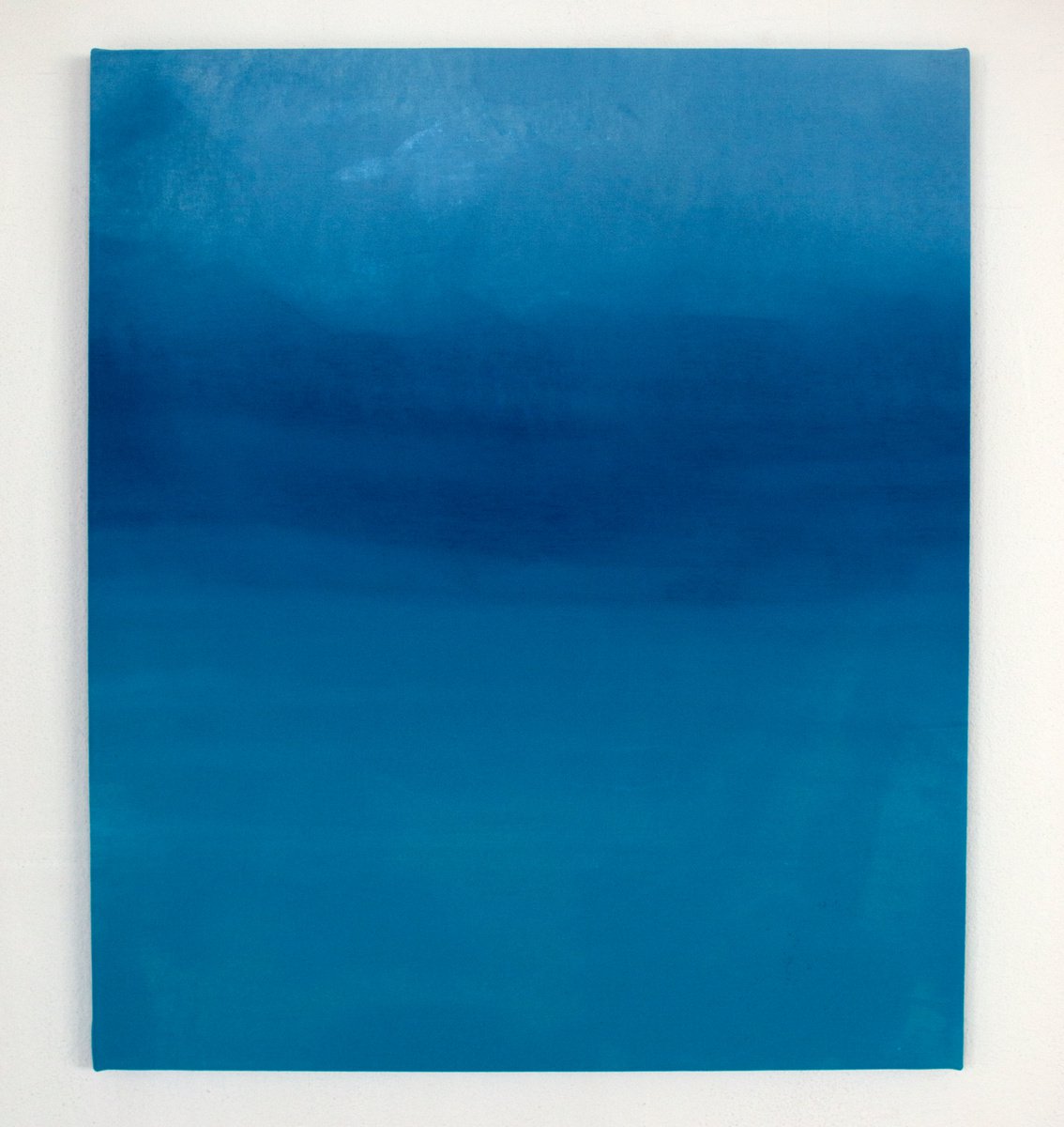 Expressive Abstract Oil Painting By Petr Johan Marek, 24 X 28", Oceans, Original Artwork