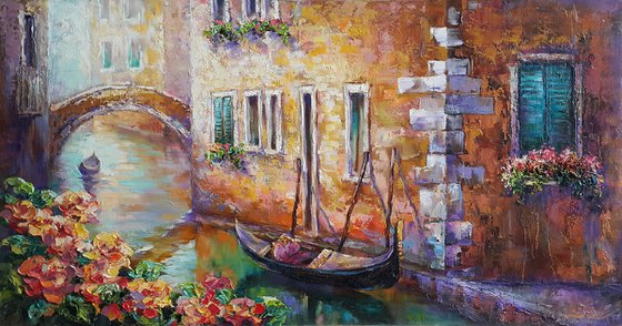 Painting Fabulous Venice, cityscape