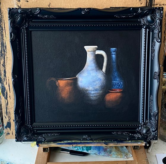 Still Life with Big Jugs