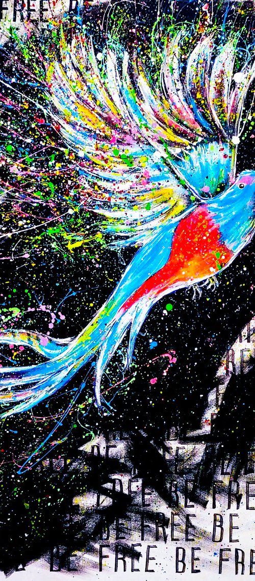Uncaged Flight by Tatsiana Yelistratava