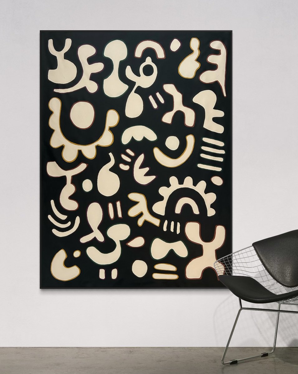 The Shape Of Things By Samantha Malone, 47 X 63, Artwork For Sale On Artfinder
