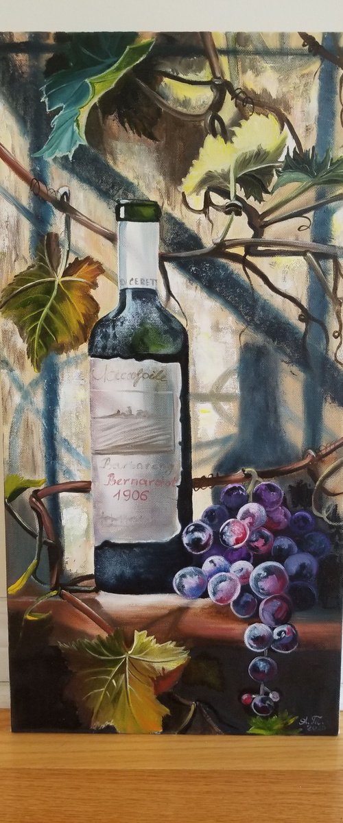 Wine Grapevine by Alexandra Tomorskaya/Caramel Art Gallery