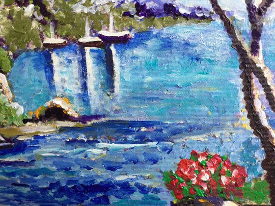 Mediterranean landscape. SALE 75%