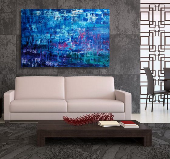 Floating VIII (120 x 80 cm) XXL (48 x 32 inches)