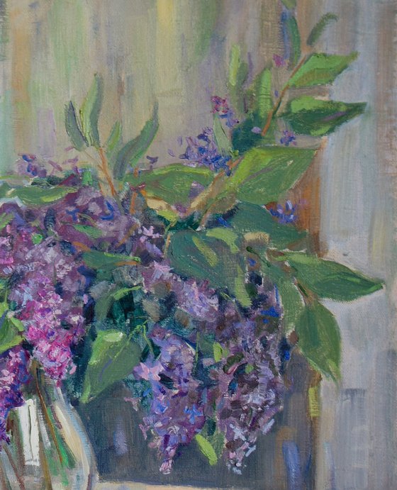 Lilac on the table