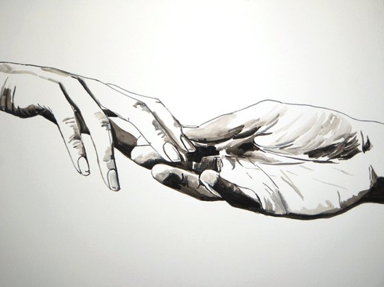 Touch / 50.5 x 37.7 cm