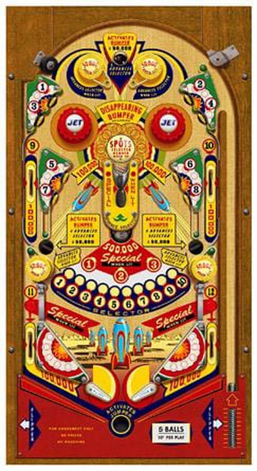 Rocket Pinball by Terry Pastor