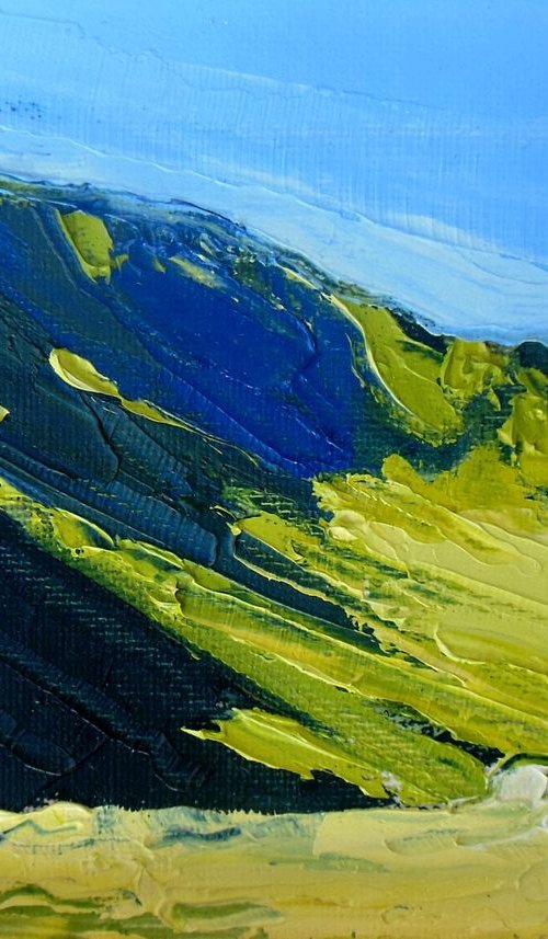 Hillside and Shadows at Hartsop Dodd I by Ben McLeod