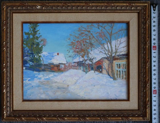 April. The last snow. Pereslavl-Zalessky