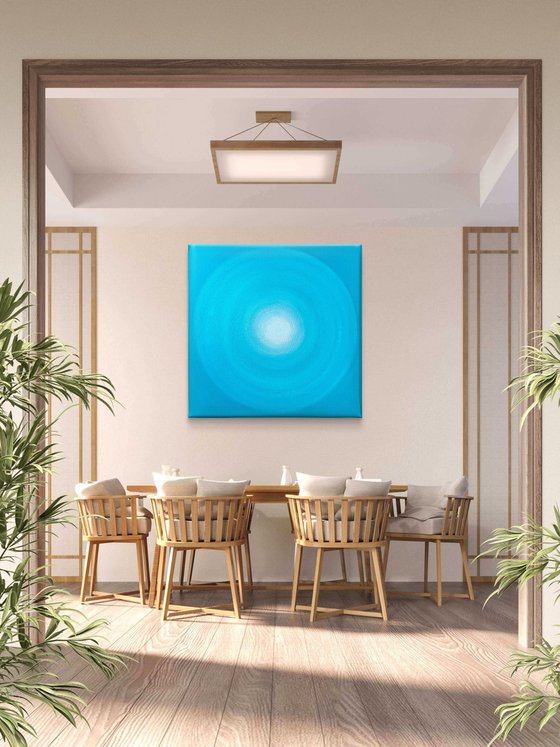 Turquoise and Yellow