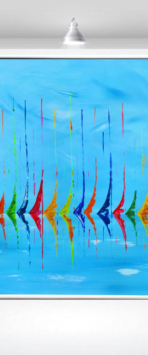 Silent Regatta by Edelgard Schroer