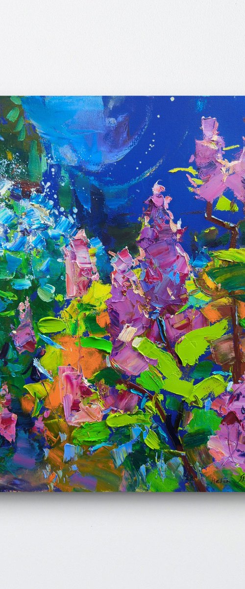 Magic of the Evening Garden by Helen Shukina