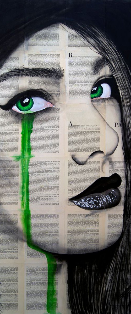 Green Eyes Girl by Ahmad Shariff