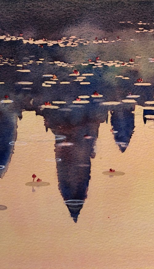 Angkor Wat Sunrise by Shelly Du