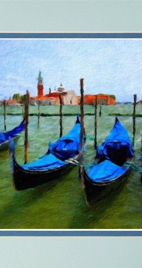 Venice Gondolas by Robin Clarke