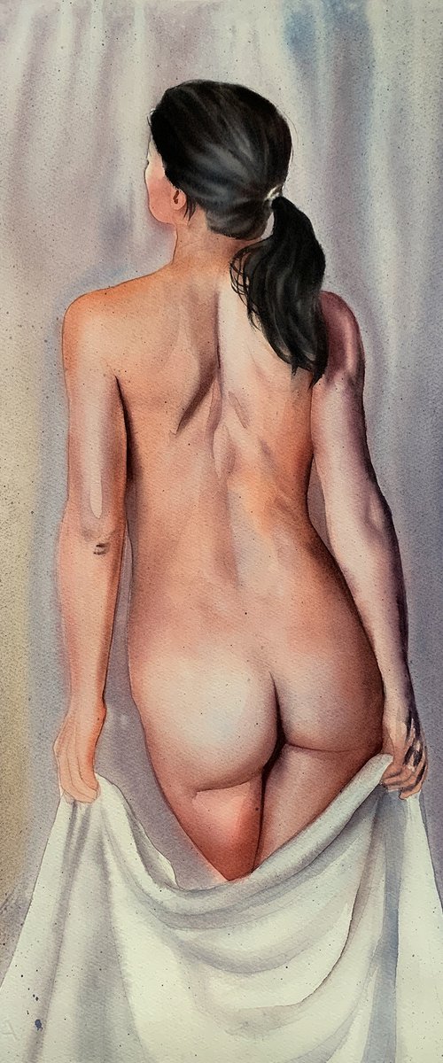 Nude muse by Tetiana Koda