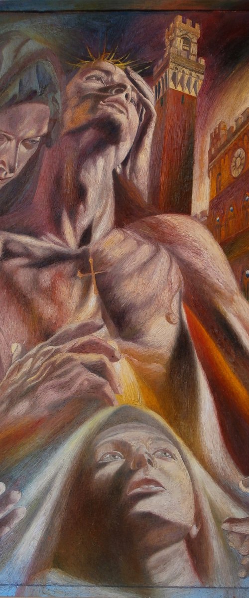 THE ECSTASY OF SAINT CATHERINE OF SIENA by Paola Imposimato
