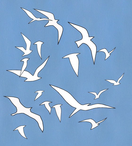 Blue Sky #34