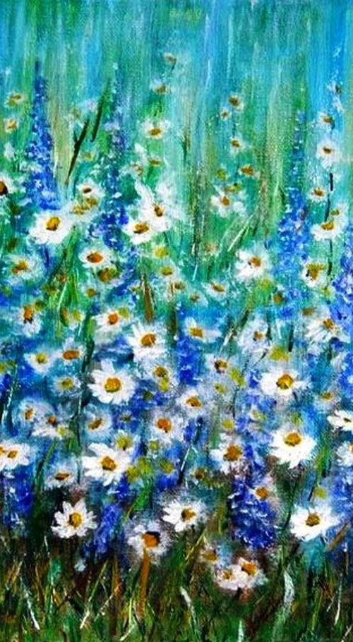 Meadow flowers 1.. by Emília Urbaníková