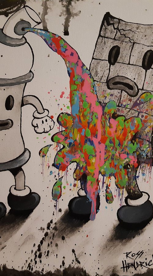 Splash of colour by Ross Hendrick