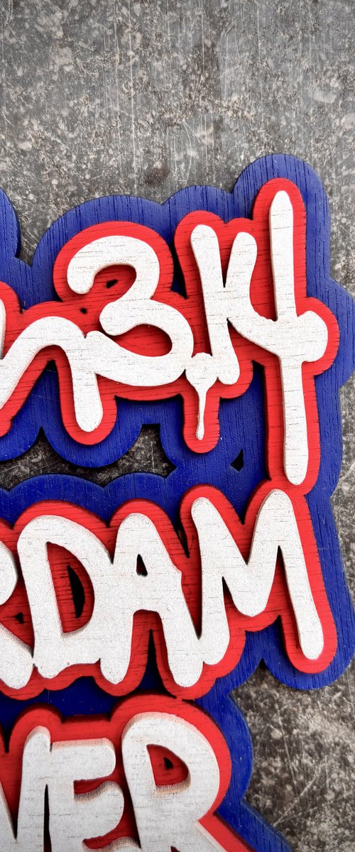 Amsterdam Forever (laser-cut) by Laser 3.14