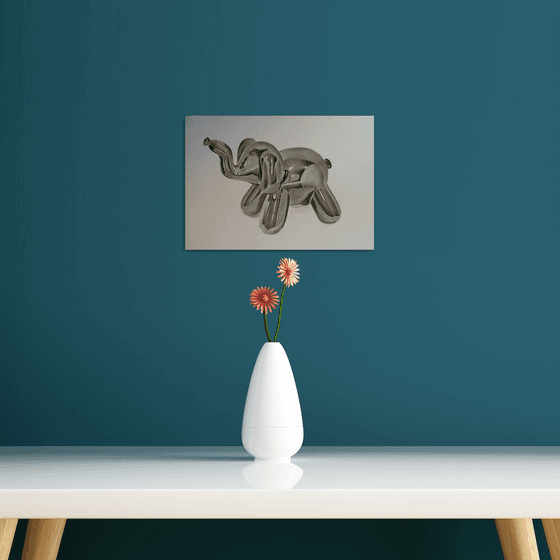 Balloon elephant